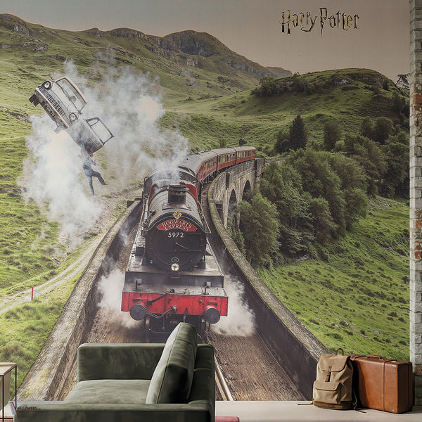 Harry Potter 316 behang van LondonArt — interieur