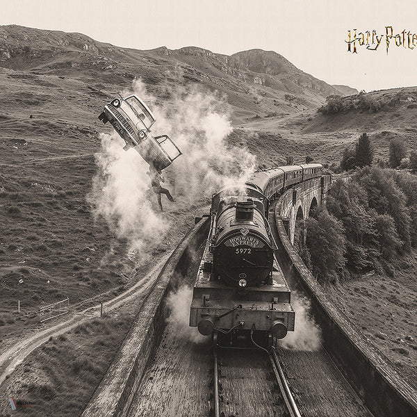 Harry Potter 316 behang van LondonArt — kleurstaal