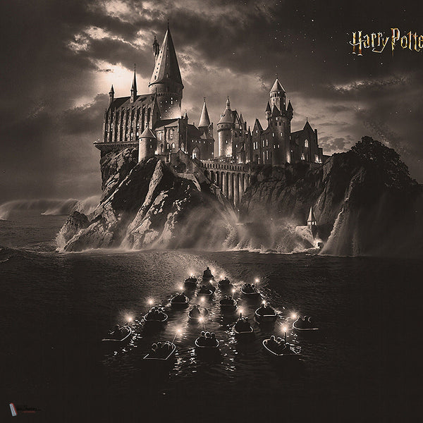 Harry Potter 319 behang van LondonArt — kleurstaal