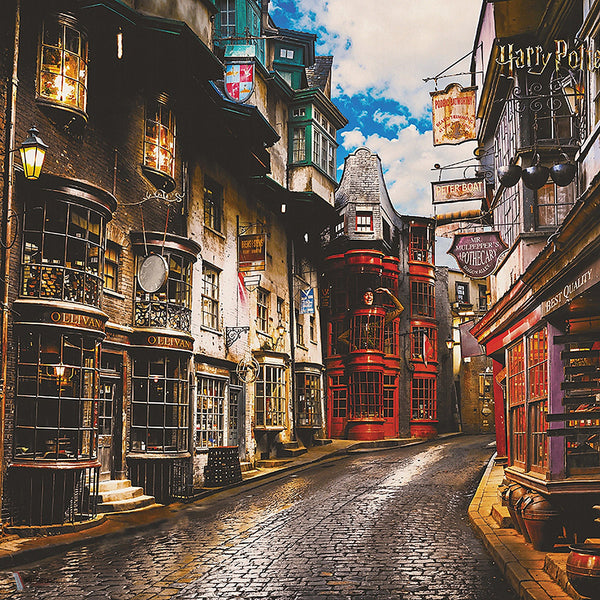 Harry Potter 321 behang van LondonArt — kleurstaal