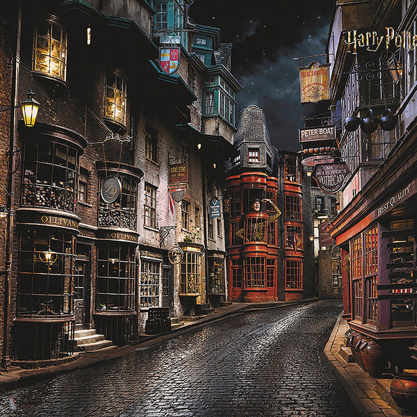 Harry Potter 321 behang van LondonArt — kleurstaal