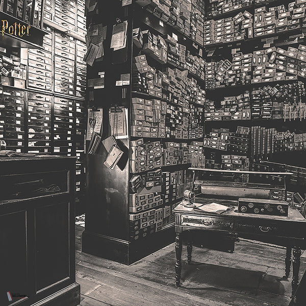 Harry Potter 322 behang van LondonArt — kleurstaal