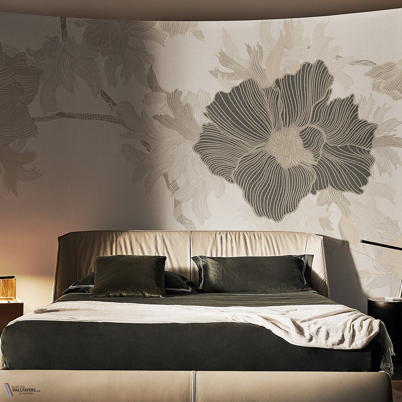 Like Moonlight Tapete von LondonArt — Interieur