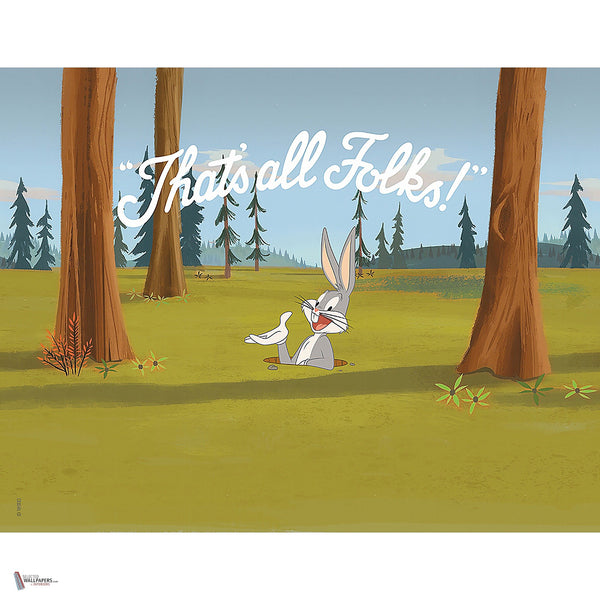 Looney Tunes 201 behang van LondonArt — volledig ontwerp