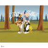 Looney Tunes 201 behang van LondonArt — volledig ontwerp