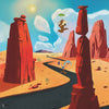 Looney Tunes 202 behang van LondonArt — kleurstaal