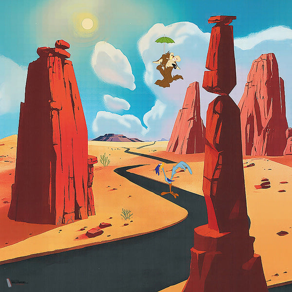 Looney Tunes 202 behang van LondonArt — kleurstaal