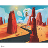 Looney Tunes 202 behang van LondonArt — volledig ontwerp