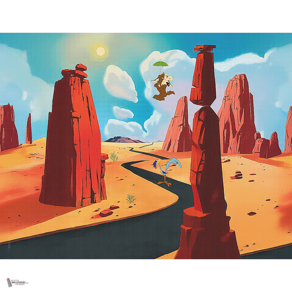 Looney Tunes 202 behang van LondonArt — volledig ontwerp