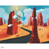 Looney Tunes 202 behang van LondonArt — volledig ontwerp
