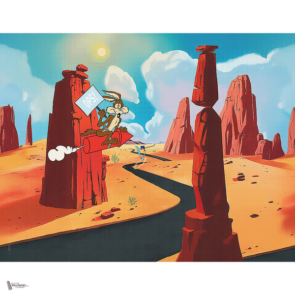 Looney Tunes 202 behang van LondonArt — volledig ontwerp