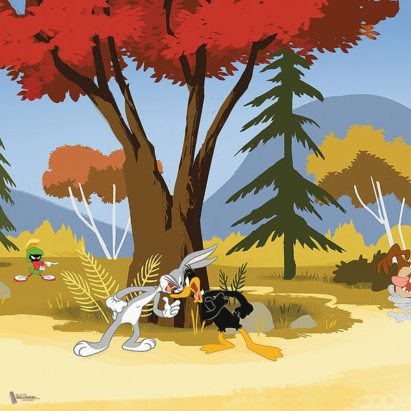 Looney Tunes 203 behang van LondonArt — kleurstaal
