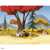 Looney Tunes 203 behang van LondonArt — volledig ontwerp