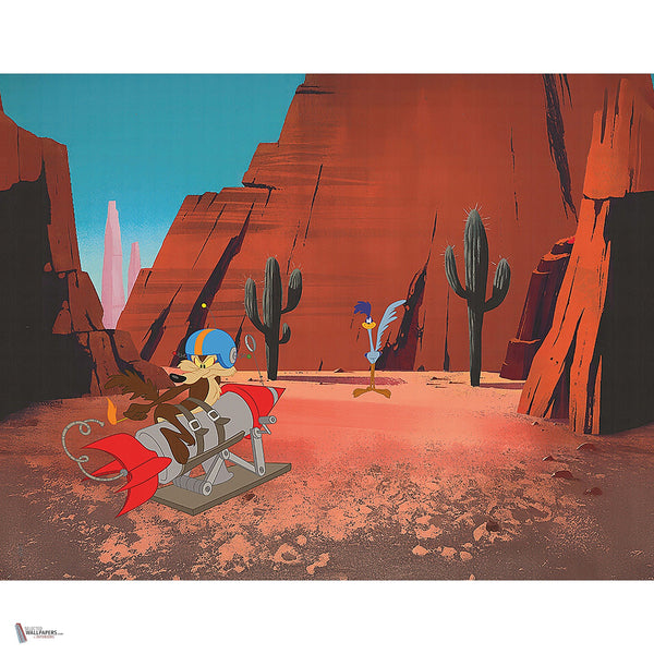 Looney Tunes 205 behang van LondonArt — volledig ontwerp