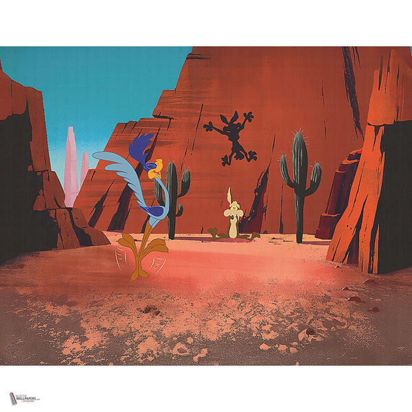 Looney Tunes 205 behang van LondonArt — volledig ontwerp
