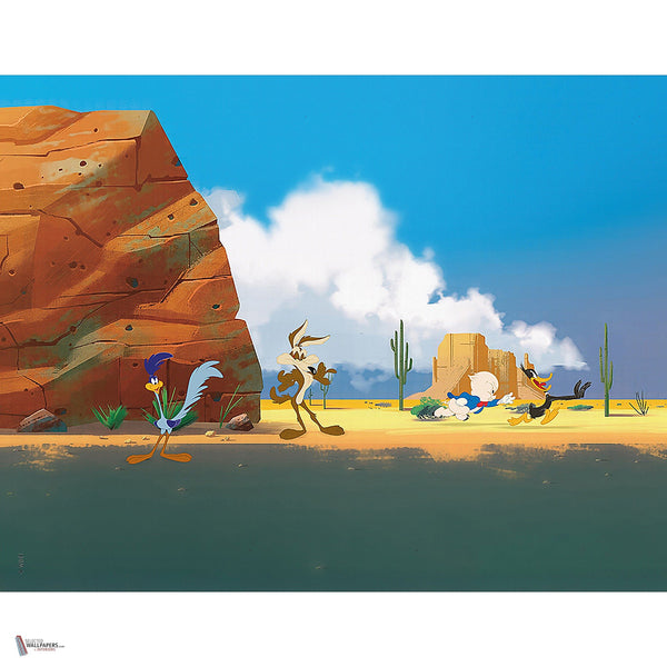 Looney Tunes 206 behang van LondonArt — volledig ontwerp