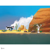 Looney Tunes 206 behang van LondonArt — volledig ontwerp