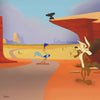 Looney Tunes 207 behang van LondonArt — kleurstaal