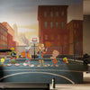 Looney Tunes 208 behang van LondonArt — interieur