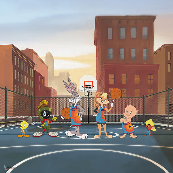 Looney Tunes 208 behang van LondonArt — kleurstaal
