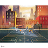 Looney Tunes 208 behang van LondonArt — volledig ontwerp