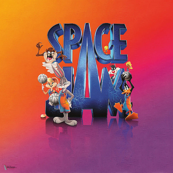 Looney Tunes 209 behang van LondonArt — kleurstaal