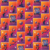 Looney Tunes 209 behang van LondonArt — kleurstaal