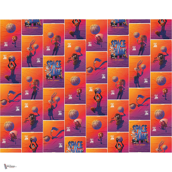 Looney Tunes 209 behang van LondonArt — volledig ontwerp