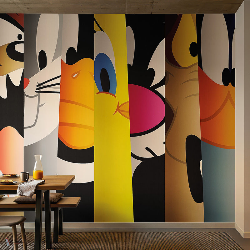 Looney Tunes 210 papier peint de LondonArt — intérieur