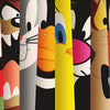 Looney Tunes 210 behang van LondonArt — kleurstaal