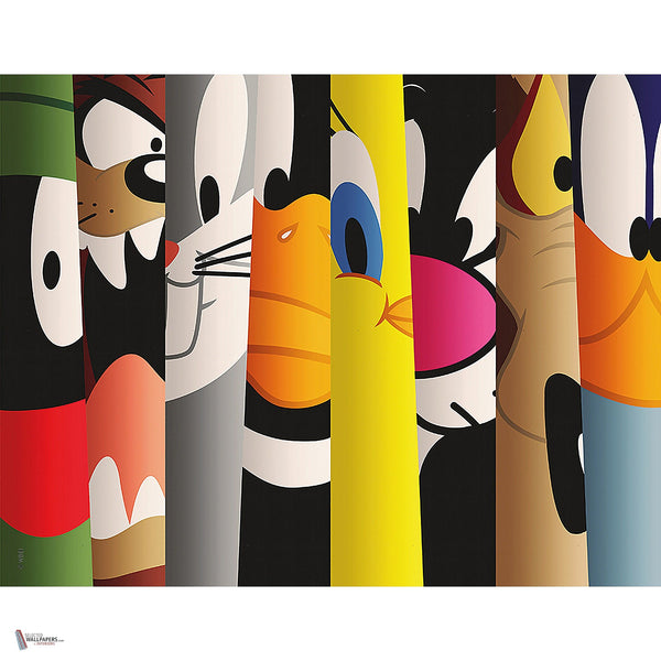 Looney Tunes 210 behang van LondonArt — volledig ontwerp