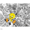 Looney Tunes 212 behang van LondonArt — volledig ontwerp