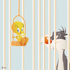 Looney Tunes 217 behang van LondonArt — kleurstaal