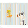 Looney Tunes 217 behang van LondonArt — volledig ontwerp