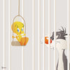 Looney Tunes 217 behang van LondonArt — kleurstaal