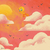 Looney Tunes 218 behang van LondonArt — kleurstaal