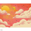 Looney Tunes 218 behang van LondonArt — volledig ontwerp