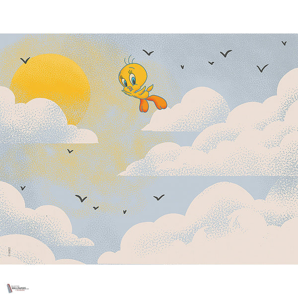 Looney Tunes 218 behang van LondonArt — volledig ontwerp