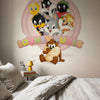 Looney Tunes 220 behang van LondonArt — interieur