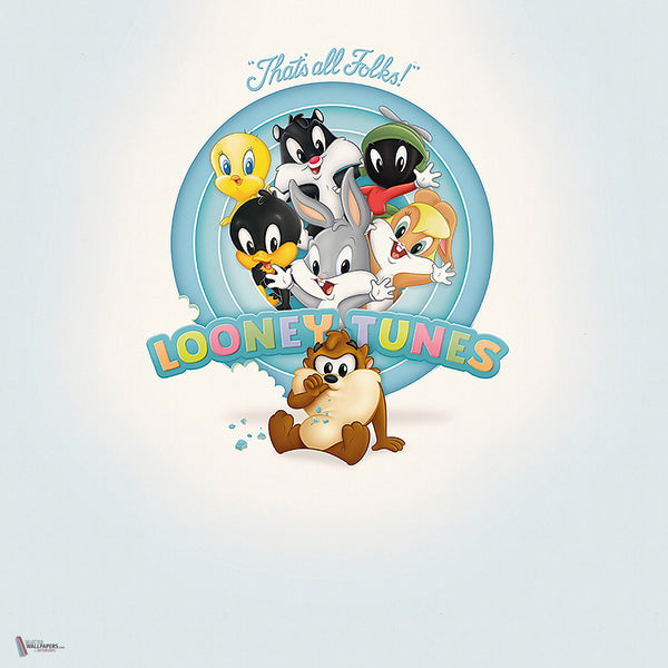 Looney Tunes 220 behang van LondonArt — kleurstaal
