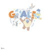Looney Tunes 222 behang van LondonArt — kleurstaal