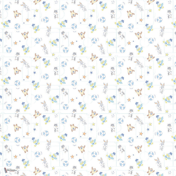 Looney Tunes 222 behang van LondonArt — kleurstaal