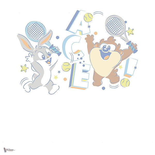 Looney Tunes 223 behang van LondonArt — kleurstaal