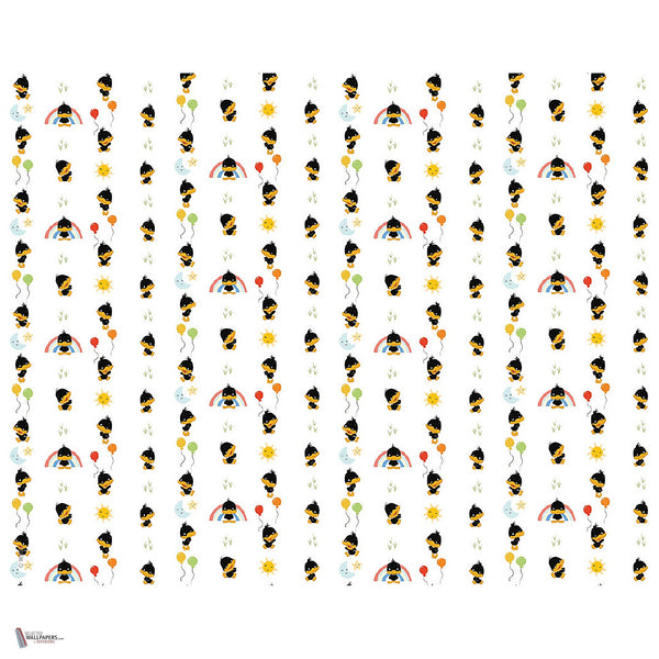 Looney Tunes 226 behang van LondonArt — volledig ontwerp