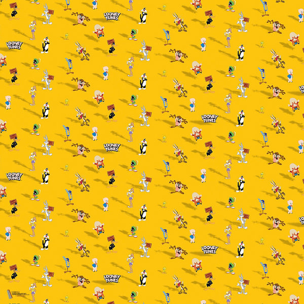 Looney Tunes 229 behang van LondonArt — kleurstaal