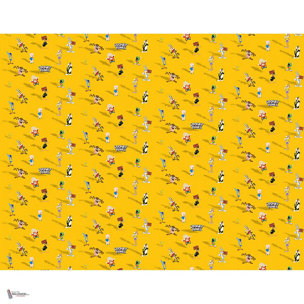 Looney Tunes 229 behang van LondonArt — volledig ontwerp