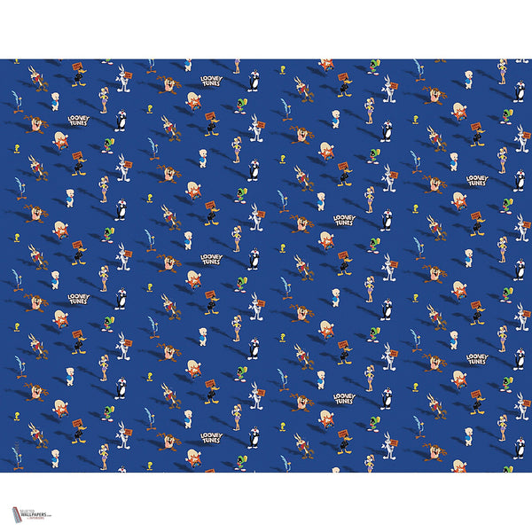 Looney Tunes 229 behang van LondonArt — volledig ontwerp