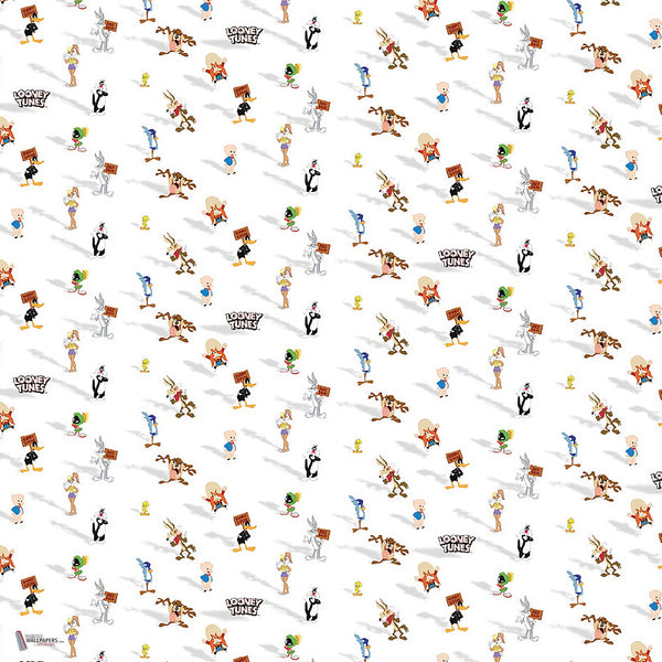 Looney Tunes 229 behang van LondonArt — kleurstaal