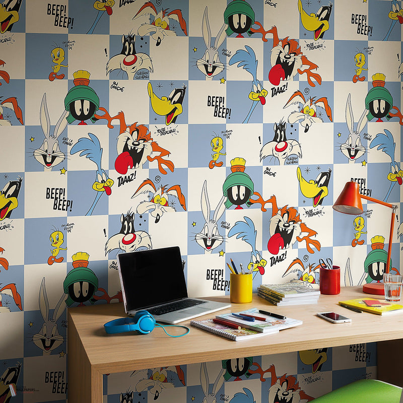 Looney Tunes 230 carta da parati di LondonArt — interni