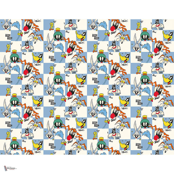 Looney Tunes 230 behang van LondonArt — volledig ontwerp
